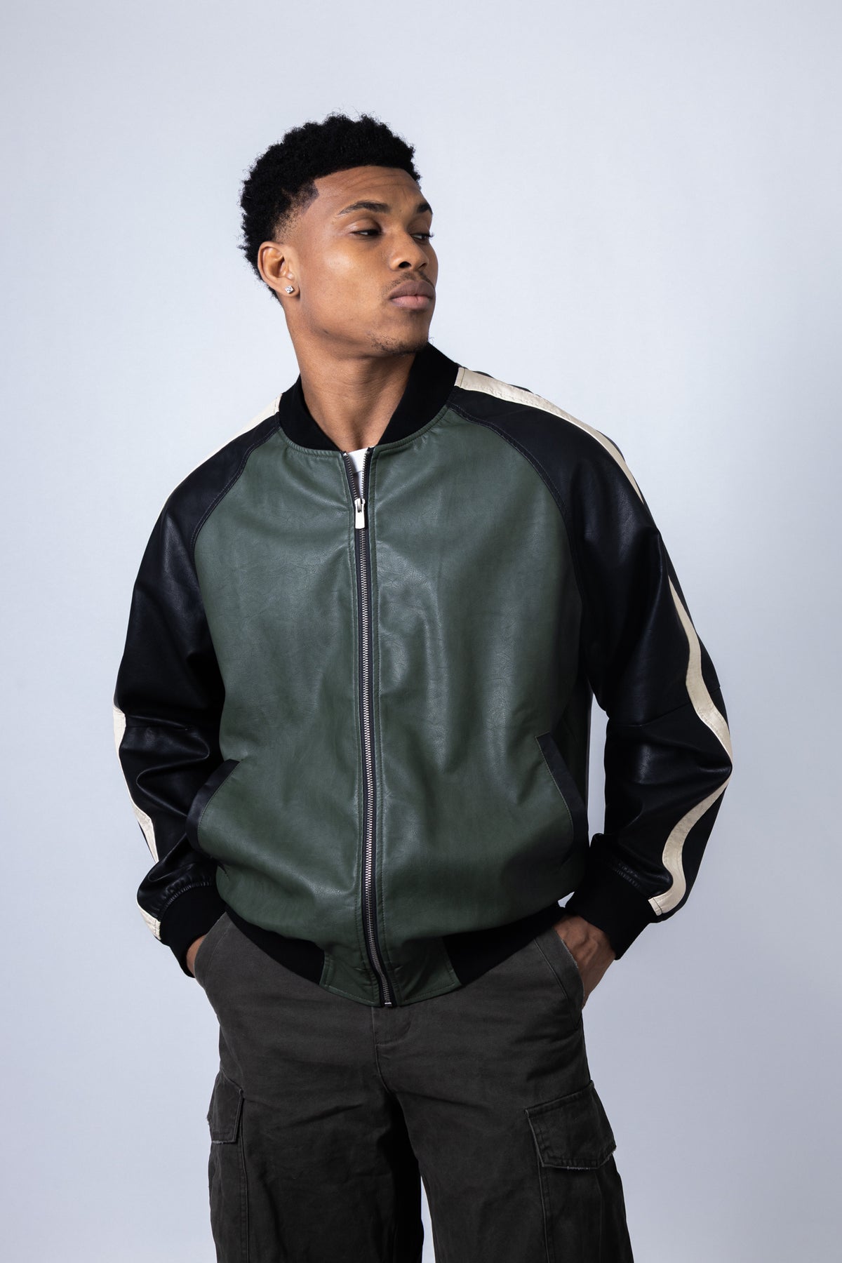 WHISPERING PALM BOMBER JACKET