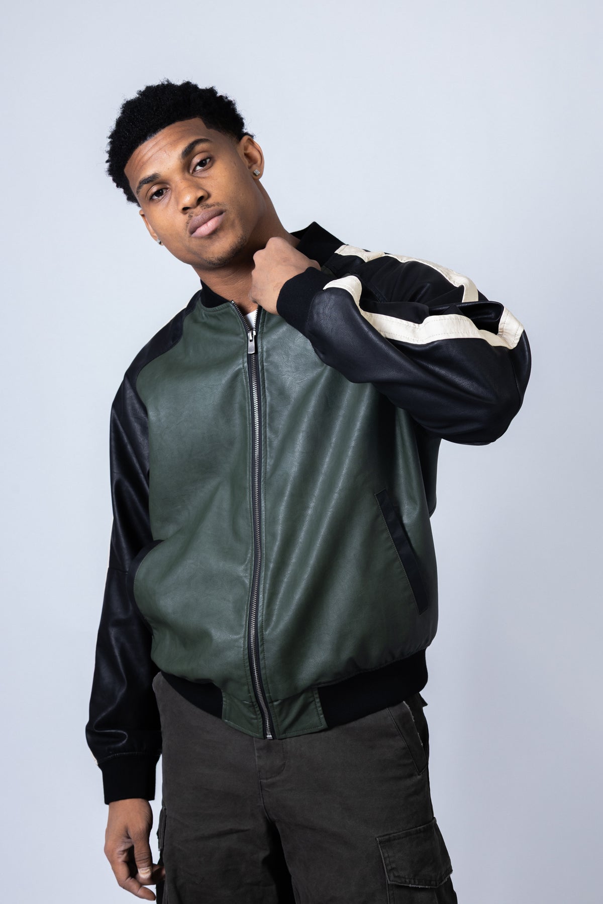 WHISPERING PALM BOMBER JACKET
